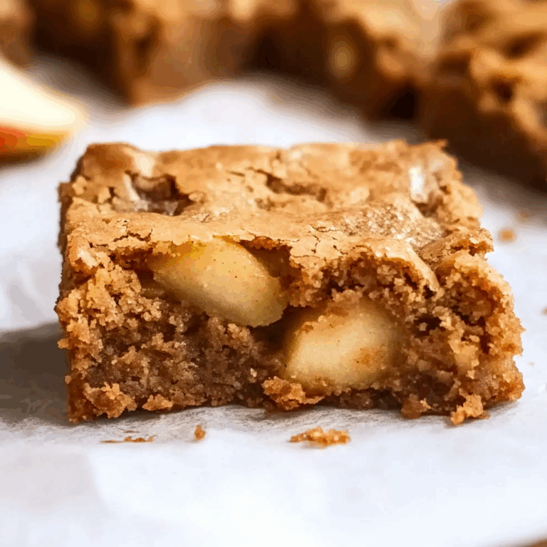 Apple Blondies